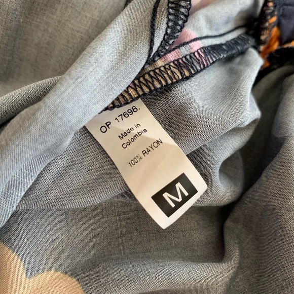 Maaji Convertible Smocked Back Waist Tie Jumpsuit M NWT - Picture 8 of 12